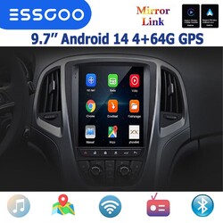 4+64G Android 14 Autoradio Carplay Für Opel Astra J 2009-14 GPS Navi WIFI BT RDS