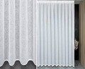 Gardine Store Batist Halbtransparent Faltenband 1:2,5 Modern & Schlicht NACH MAß