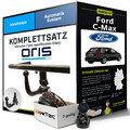 Anhängerkupplung ORIS abnehmbar für FORD C-Max +E-Satz Kit NEU AHK