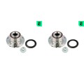 2X OPTIMAL RADLAGER-SATZ VORNE passend für AUDI A1 A2 SEAT ARONA CORDOBA IBIZA T