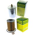 MANN-FILTER Filtersatz Ölfilter Kraftstofffilter für Mercedes-Benz SL 300 380