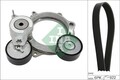 Keilrippenriemen Rippenriemen Satz für Audi Schaeffler INA 529057410 2017 ->