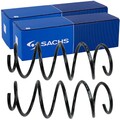 2X SACHS FAHRWERKSFEDERN SATZ VORNE PASSEND FÜR SEAT CORDOBA IBIZA SKODA FABIA