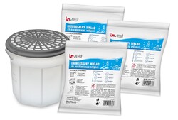 Invest Raumentfeuchter Box Grau 3x 250g | Gegen Feuchtigkeit & Gerüche