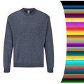 Fruit of the Loom Set-in Sweate Herren Männer Sweatshirt Arbeits Pullover Pulli 