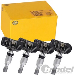 4x HELLA REIFENLUFTDRUCKSENSOR passend für HYUNDAI ELANTRA V HYUNDAI ix35