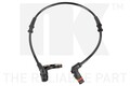 ABS Sensor Raddrehzahl NK 293333 für CLK MERCEDES SLK S202 KLASSE Model C208 200