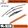 Scheibenwischer FÜR Opel Corsa D S07 WISCHERBLÄTTER VORNE +HINTEN Satz bj./06-14