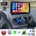 DAB+ Android 14 Autoradio Für Renault Clio III 2005-2014 BT GPS Navi WIFI 4G+64G