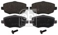 Bremsbelagsatz Scheibenbremse FEBI BILSTEIN 116098 für YPSILON LANCIA 843 AXA1A