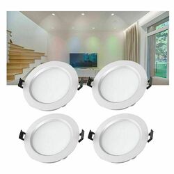 5W Bluetooth LED Einbaustrahler RGB+WW+CW Einbauleuchte Decken WIFI Dimmbar IP20