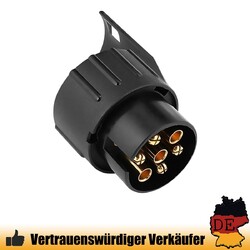 Adapter 7- auf 13-polig Wasserdicht KFZ PKW Steckdose Stecker 12V Anhänger