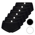 6er Spar-Pack - Sloggi - Basic+ - Damen - Midi-Slip - hoher Baumwollanteil