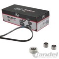GATES Micro-V Kit KEILRIPPENRIEMEN-SATZ passend für CITROËN BERLINGO JUMPY