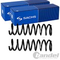 2X SACHS FAHRWERKSFEDERN HINTEN PASSEND FÜR FORD KUGA LINKS+RECHTS