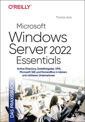 Thomas Joos Microsoft Windows Server 2022 Essentials - Das Praxisbuch