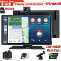 2.5K Dash Cam 9"Tragbarer Autoradio Wireless Apple CarPlay Android Auto + Kamera
