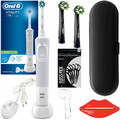 Oral-B Vitality 100 White electriche Zahnbürste + Cross Action Spitz BLACK, 2pc