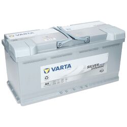 Varta A4 12V 105Ah AGM Autobatterie Starterbatterie Silver Dynamic AGM H15