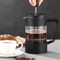 Kaffeepresse Teepresse French Press Stempelkanne Kaffeezubereitung 1 Liter Glas