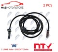 ABS SENSOR DREHZAHLFÜHLER PAAR HINTEN NTY HCA-ME-006 2PCS V NEU OE QUALITÄT