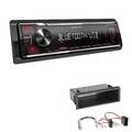 Kenwood 1-DIN Autoradio Bluetooth USB AUX für Volkswagen VW Polo 9N ISO