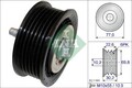 Schaeffler INA 532 0700 10 Umlenk-/Führungsrolle, Keilrippenriemen für OPEL Riem