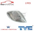 BLINKER BLINKLICHT BLINKLEUCHTE TYC 18-3594-05-2 2PCS P FÜR RENAULT MEGANE I