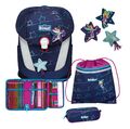 Scout Lightweight Sunny II Set 4-teilig Schulranzen Blue Star dunkelblau