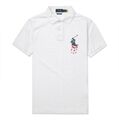 Polo Ralph Lauren Herren Custom Slim Fit American Big Pony Polo
