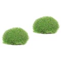  2 Count Moos Künstlich Fischtankdekoration Aquariumversorgung Für Fischaquarien