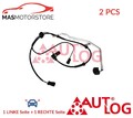 ABS SENSOR DREHZAHLFÜHLER PAAR HINTEN AUTLOG AS4439 2PCS I FÜR AUDI A4,B5