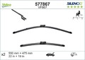 Wischblatt Scheibenwischer SILENCIO FLAT BLADE SET VALEO 577867 für MERCEDES GLK