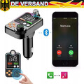 FM Transmitter Auto Bluetooth Kfz Radio Adapter TF Dual USB Ladegerät für Handy