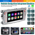 Autoradio Android 12 Carplay GPS Navi WIFI USB Für Ford Focus MK2 Mondeo C S Max