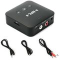 NFC Wireless Bluetooth 5.0 HiFi Musik Adapter Audio Transmitter Empfänger AUX + RCA