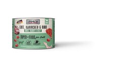 MACs Ente, Kaninchen, Rind | 6x200g Katzenfutter nass