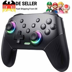 Wireless Switch Pro Controller für Nintendo Switch,Switch OLED,PC, RGB Gamepad