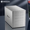 Yottamaster 5 Bay RAID USB 3.1 Typ C Festplatte für 3,5 "2,5" SATA HDD SSDs 50TB