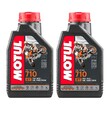 2l Motoröl Motul 710 2T Mischöl 2-Takt API TC, JASO FD, Motorrad