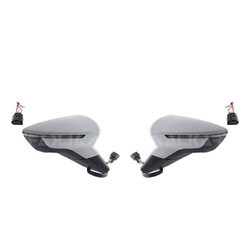 Außenspiegel komplett Set rechts links beheizbar konvex für Seat Ibiza V