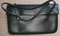 Damentasche - schwarz - zeitloses Design, 36 x 21 cm