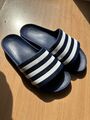 adidas Adilette Aqua Badelatschen für Herren - Blau, EU 44,5