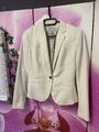 H&M Sommer Blazer Gr. 36/S Creme/beige guter Zustand!