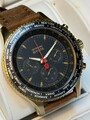 Detomaso Rivista Multifunktion Quartz Herrenuhr Herren Uhr XXL Groß Leder Datum
