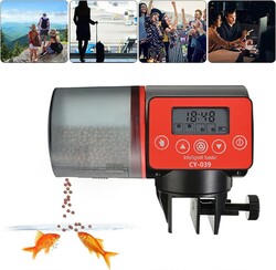 Automatische Fischfutterautomat Auto Digital LCD Fütterung Timer Aquarium 200ml