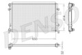 DENSO Kühler VW GOLF VI (5K1) 1.4 (2008 - 2012) DRM32016