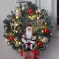 🌲Neu🌲Türkranz, Adventskranz Weihnachtsdeko, Weihnachtskranz LED