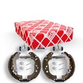 FEBI BILSTEIN Bremsen Set Bremsbackensatz Trommelbremse Hinten 38750