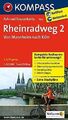 Rheinradweg 2, Von Mannheim nach Köln 1 : 50 000: Fahrra... | Buch | Zustand gut